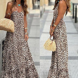 Vestido Largo Clarissa™ Con Estampado De Leopardo