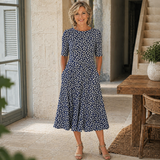 Vestido Midi Floral Sarah