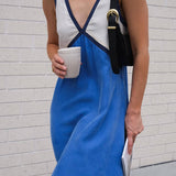 Vestido de Color Contrastante Neva ™