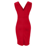 Vestido Entallado Fresia™ con Escote en V