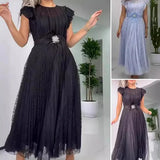 Vestido Elegante de Chiffón Aveline