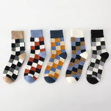 Juego de Calcetines Patchwork Colorido