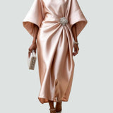 Vestido Largo de Satén Albertine para Mujer