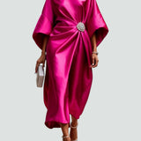 Vestido Largo de Satén Albertine para Mujer