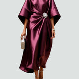 Vestido Largo de Satén Albertine para Mujer