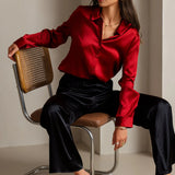 Blusa de Satén Valora
