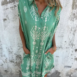Vestido Holgado Estampado ORONE