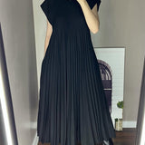 Vestido Plisado Elegante Grazia