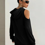 Sudadera Off-Shoulder Essentia