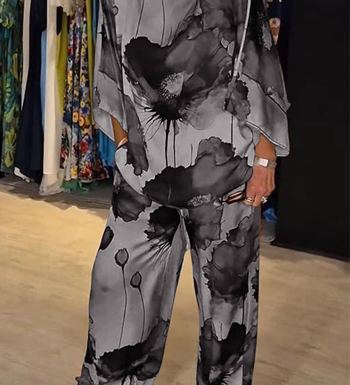 Conjunto de Dos Piezas Estampado Elegante Silvia™