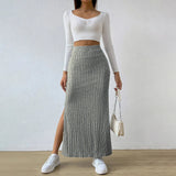 Falda Maxi Texturizada Verona