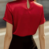 Blusa de Satén Soraya