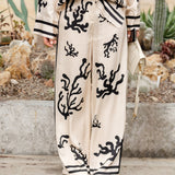 Conjunto Elsa™ Elegante con Estampado Negro