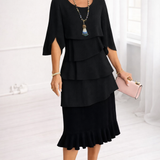 Vestido Midi con Volantes Margaret
