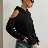 Sudadera Off-Shoulder Essentia