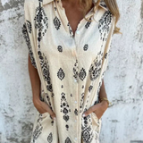 Vestido Holgado Estampado ORONE
