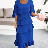 Vestido Midi con Volantes Margaret
