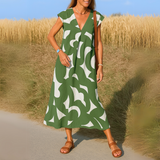 Vestido Fluido con Escote en V Valérie