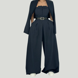 Julia | Conjunto de Mujer Bustier + Chaqueta – Estilo Elegante y a la Moda