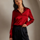 Blusa de Satén Valora