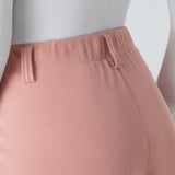 Pantalones de Oficina de Pierna Ancha con Bolsillos Laterales para Mujer