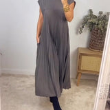 Vestido Plisado Elegante Grazia