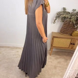 Vestido Plisado Elegante Grazia