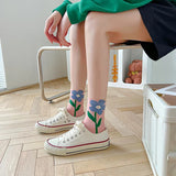 Juego de Calcetines Florales Bloom