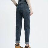 Jeans de Cintura Alta Double-Take