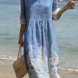 Vestido Floral Elegante Ambre para Mujer