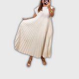 Vestido Plisado Celine