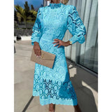 Vestido Moderno de Encaje Melina