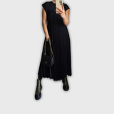Vestido Plisado Celine