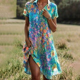 Vestido Midi Fluido Els