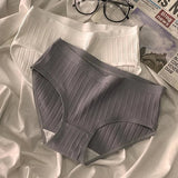 Conjunto de Panties de Algodón Acanalado Serene