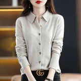 Chaqueta de Punto Suave Grace