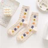 Set de Calcetines Bordados Fleur