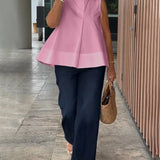 Blusa Sin Mangas Minimalista Sana