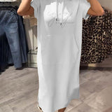 Vestido Casual con Capucha Saskia™