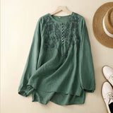Blusa Bordada Laurienne™ con Botones