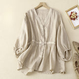 Blusa Ajustada con Botones Laurienne™