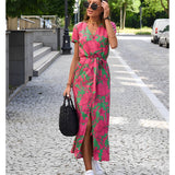 Vestido de Mujer Anna con Estampado Floral Primavera/Verano