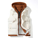 Chaleco Puffer con Capucha Soft Shell