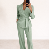 NIKA | TRAJE ELEGANTE DE DOS PIEZAS PARA MUJER