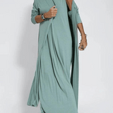 Vestido Largo Elegante Belle™ con Chaleco para Mujer