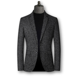 Blazer Elegante en Tejido Escocés Domenico