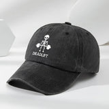 Gorra Lavada para Peso Muerto