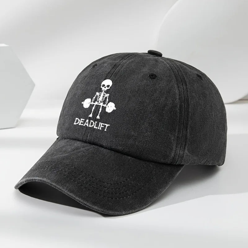 Gorra Lavada para Peso Muerto