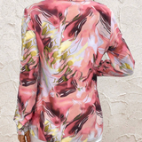Blusa de Satén Mármol Aviana