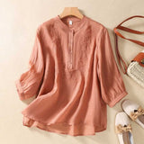 Blusa Bordada Mao Laurienne™